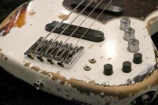 XOTiC Custom Order XJ-1T 4st MH Super Heavy Aged/Olympic White over 3 Tone Sunburst【3.98kg】_3
