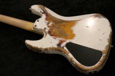 XOTiC Custom Order XJ-1T 4st MH Super Heavy Aged/Olympic White over 3 Tone Sunburst【3.98kg】_10