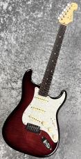 Fender Custom Shop 【2017年製美品中古】Master Build Flame Maple Top Stratocaster -Trans Red- ≒3.50kg_2