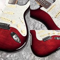 Fender Custom Shop 【2017年製美品中古】Master Build Flame Maple Top Stratocaster -Trans Red- ≒3.50kg_3