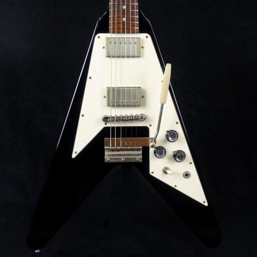 Gibson Custom Shop 1967 Flying V w/Maestro Vibrola VOS Ebony 2013 ★盛夏SALE☆