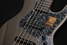 Bacchus WL605AC-RSM/R ABRM (Ash Brown Metallic) 5弦・アクティブベース_3