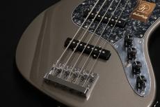 Bacchus WL605AC-RSM/R ABRM (Ash Brown Metallic) 5弦・アクティブベース_4