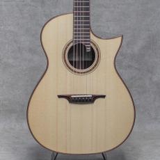 Dontcho Ivanov OM-C Grand Salon Cutaway Alpine Swiss Moon Spruce / Madagascar Rosewood