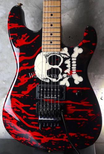 Charvel  USA Warren DeMartini Blood and Skull 