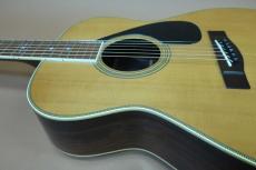 YAMAHA S-21/ 初年度Model・Semi Jumbo・Original Peg・Solid Spruce Top・Solid Palisander Back・Palisander Side・Herringbone Binding & Rosette・Palisander Fingerboard and Bridge・Mahogany Neck・Custom Bridge and End-Pin【Wi_13