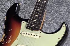 Fender Custom Shop 2025 NAMM LTD 1962 Stratocaster Heavy Relic / Aged 3Color Sunburst [3.59kg]_10