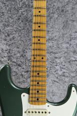 Fender Custom Shop 1956 Stratocaster Journeyman Relic / Aged Sherwood Green Metallic [3.44kg]_4