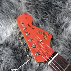 Fender FSR Made in Japan Traditional II 60s Jaguar Fiesta Red Maching Head_4