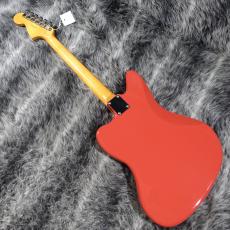 Fender FSR Made in Japan Traditional II 60s Jaguar Fiesta Red Maching Head_5