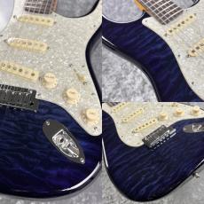 Fender Custom Shop 【2017年製美品中古】Master Build Quilt Maple Top Stratocaster -Sapphire Blue Trans- ≒3.42kg_3