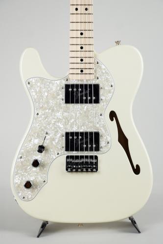 Fender FSR-C Traditional 70s Telecaster Thinline Left-Handed MN Olympic White【S/N JD26010305】