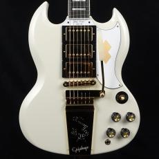 Epiphone Inspired by Gibson Custom 1963 Les Paul SG Custom With Maestro Vibrola Classic White ★盛夏SALE☆