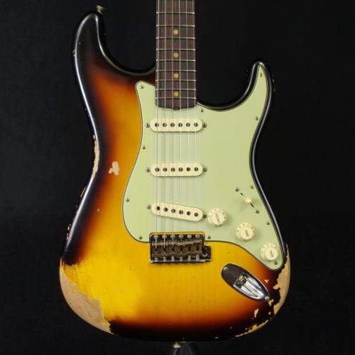 Fender Custom Shop 1960 Stratocaster Heavy Relic Faded Aged 3-Color Sunburst ★盛夏SALE☆