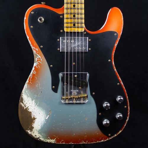 Fender Custom Shop Limited Edition Telecaster Custom Super Heavy Relic Aged Twilight Sky ★盛夏SALE☆