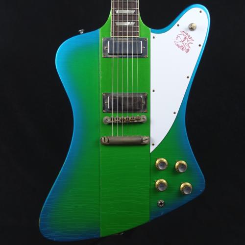 Gibson Custom Shop Murphy Lab 1963 Firebird V Stopbar Electric Green Light Aged NH