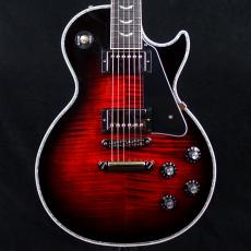 Gibson Custom Shop Les Paul Custom 4A Figured Top "Bats In Flight" Dark Red Burst Gloss NH
