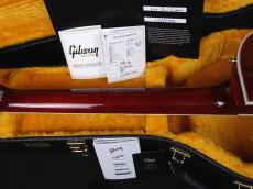 Gibson Custom Shop Les Paul Custom 4A Figured Top "Bats In Flight" Dark Red Burst Gloss NH_10
