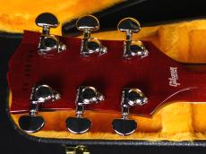 Gibson Custom Shop Les Paul Custom 4A Figured Top "Bats In Flight" Dark Red Burst Gloss NH_11