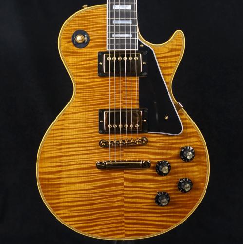 Gibson Custom Shop 1968 Les Paul Custom AAA Torrefied Maple Top Antique Natural Gloss