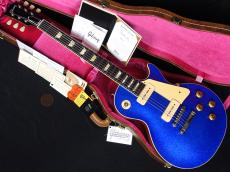 Gibson Custom Shop Murphy Lab 1956 Les Paul Standard Blue Sparkle Top Ultra Light Aged NH_2