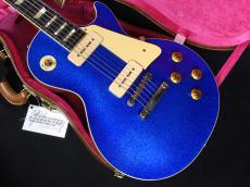 Gibson Custom Shop Murphy Lab 1956 Les Paul Standard Blue Sparkle Top Ultra Light Aged NH_3