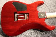 Red House 【決算セール】CTM Seeker S 2H 5A Flame/Mahogany/Ebony Dark Red Burst【激杢】【漆黒指板】_11