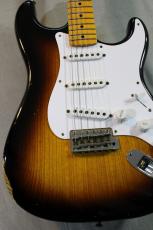 Fender Custom Shop 【特別セール】LTD 70th Anniversary 1954 Stratocaster Relic Wide-Fade 2-Color Sunburst_6
