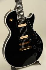 Gibson Les Paul Custom w/Ebony Fingerboard Gloss Ebony Zebra Pickup PSL #CS404280_3