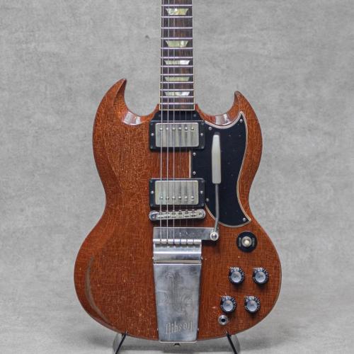 Gibson Custom Shop Murphy Lab 1964 SG Standard With Maestro Vibrola Faded Cherry Heavy Aged / 2022