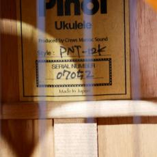 Pinoi PNT-12K / Tenor / Koa / #07053 【チョイキズ特価品】 【稀少&良質で評価の高い国産モデル。】_11