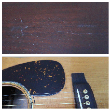Kasuga BG-80 / Solid Spruce Top・Solid Mahogany Side and Back・Inlay Logo・Mahogany Neck・Rosewood Fingerboard and Bridge・Tortoise Color Pick guard・Cedar Wood Waving Bracing【With Hard Case】 1973年製_15