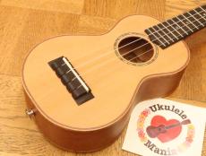 Mahalo MM1 Satin Finish Cedar-top Solid Mahogany Soprano Ukulele_9