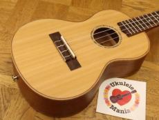Mahalo MM3 Satin Finish Cedar-top Slot-head Solid Mahogany Tenor Ukulele 