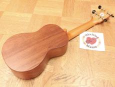 MAHALO Brown Nato Wood Soprano with Gear Tuners _8
