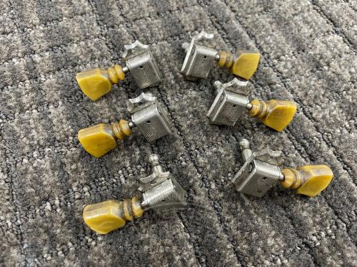 Gibson 1960s Kluson Deluxe Single-line / Keystone Buttons / Double Ring Tuners