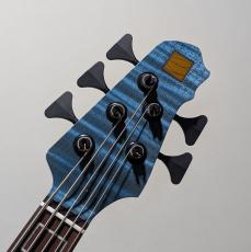 Minamo Guitars 【夏の決算セール】S2 5strings Flame Maple -Blue Jeans- #41【4.39kg】_7