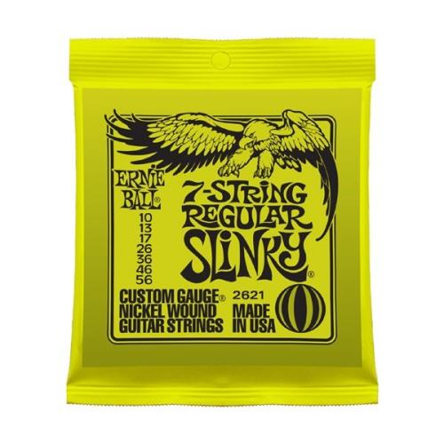 ERNIE BALL 2621 10-56 7-STRING レギュラースリンキー7弦エレキギター弦