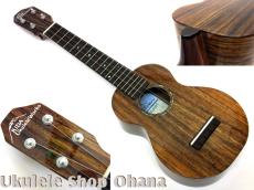 KIDA Ukulele Works ソプラノロングネック AAハワイアンコア #132
