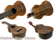 KIDA Ukulele Works ソプラノロングネック AAハワイアンコア #132_3