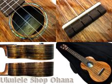 KIDA Ukulele Works ソプラノロングネック AAハワイアンコア #132_4