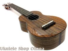 KIDA Ukulele Works ソプラノロングネック AAハワイアンコア #132_8