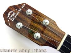 KIDA Ukulele Works ソプラノロングネック AAハワイアンコア #132_12