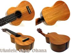 KIDA Ukulele Works ソプラノロングネック ホンジュラスマホガニー #134_3