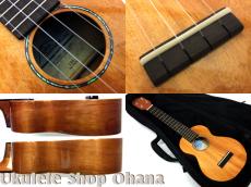KIDA Ukulele Works ソプラノロングネック ホンジュラスマホガニー #134_4