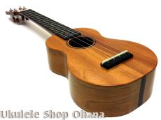 KIDA Ukulele Works ソプラノロングネック ホンジュラスマホガニー #134_8
