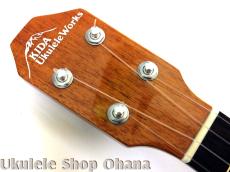 KIDA Ukulele Works ソプラノロングネック ホンジュラスマホガニー #134_12