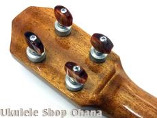 KIDA Ukulele Works ソプラノロングネック ホンジュラスマホガニー #134_13