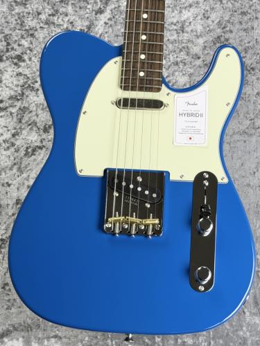 Fender Made in Japan Hybrid II Telecaster/Rosewood -Forest Blue- #JD26006260【軽量約3.22kg】