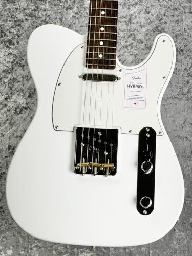 Fender Made in Japan Hybrid II Telecaster/Rosewood -Arctic White- #JD26013226【約3.42kg】